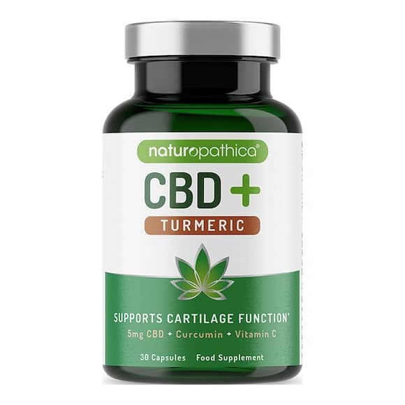 Naturopathica CBD+ Turmeric 30 Capsules