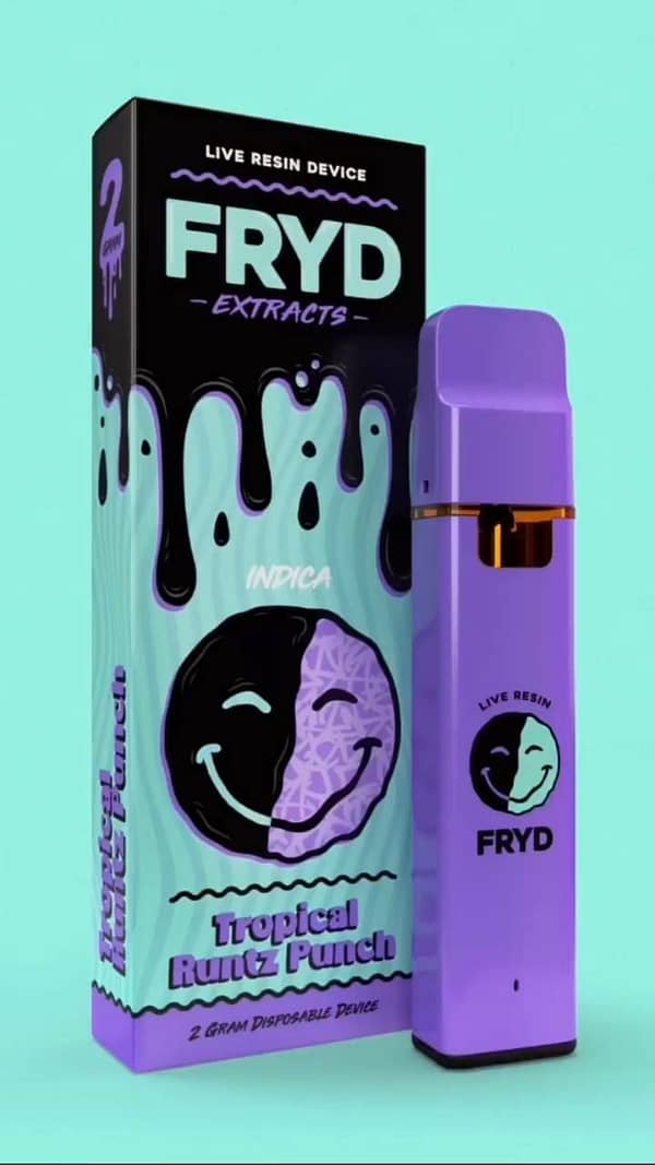 tropical runtz strain Fryd Carts