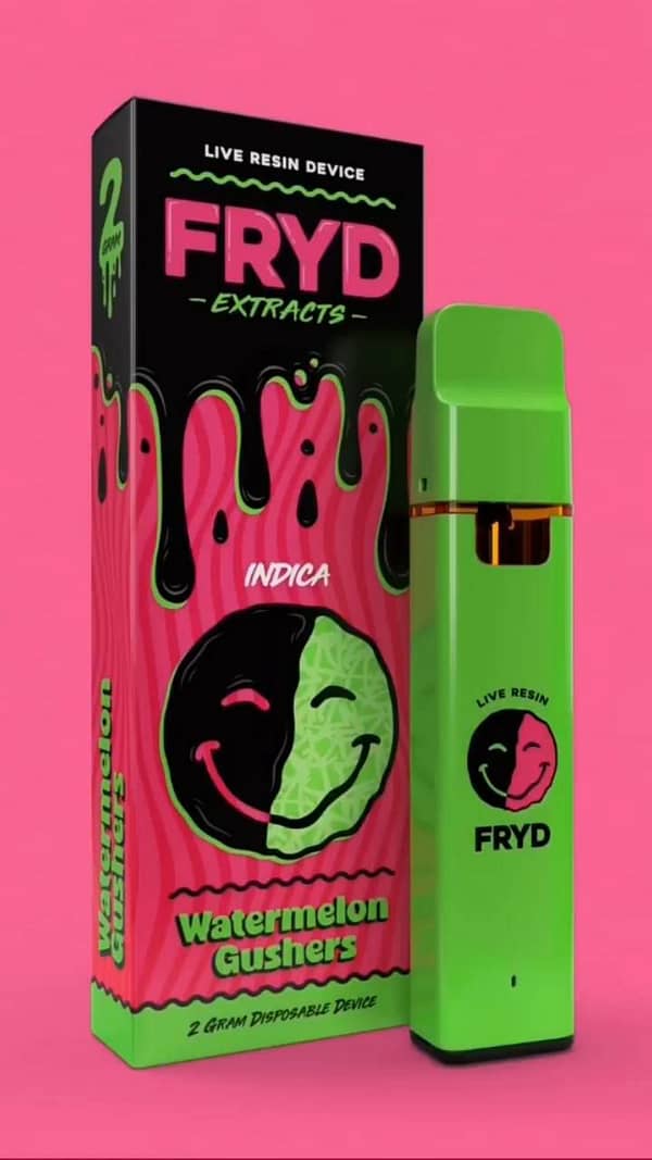 watermelon gushers strain Fryd Carts